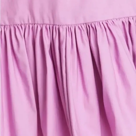 Veronica Beard Iker Puff Sleeve Cutout Dress in Vivid Orchid Size 10 New NWT - Picture 5 of 13